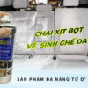 BX-10 Chai xịt bọt vệ sinh ghế da xe hơi – Sản phẩm đa năng từ O’tech